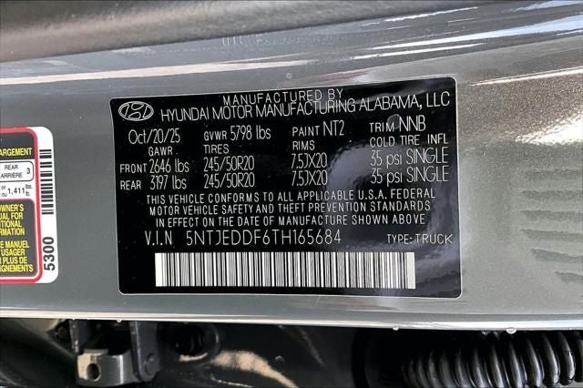 2026 Hyundai Santa Cruz Limited