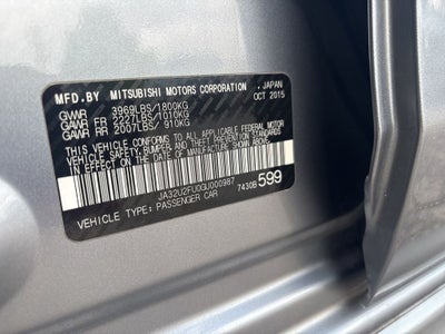 2016 Mitsubishi Lancer ES