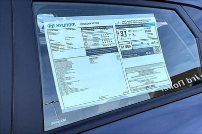 2026 Hyundai Kona SE