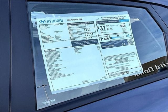2026 Hyundai Kona SE