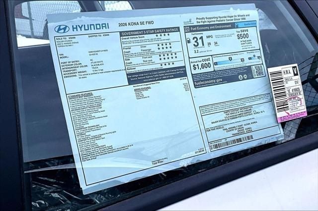 2026 Hyundai Kona SE