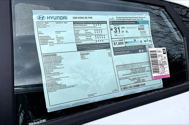 2026 Hyundai Kona SE