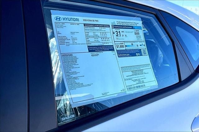 2026 Hyundai Kona SE