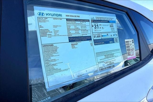 2026 Hyundai Kona SE