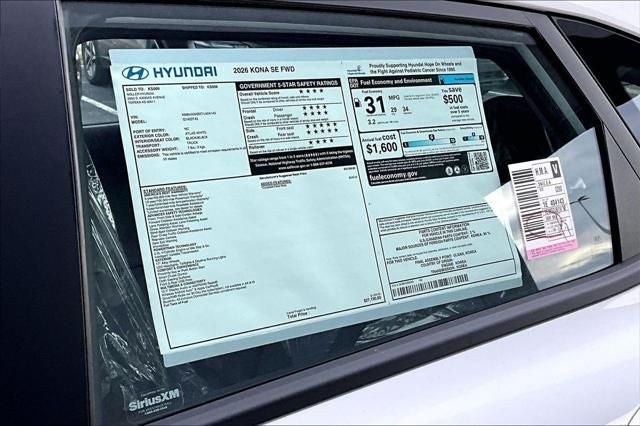 2026 Hyundai Kona SE