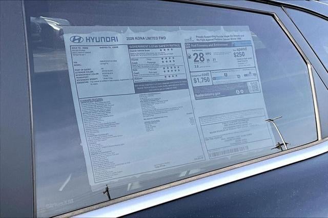 2026 Hyundai Kona Limited FWD