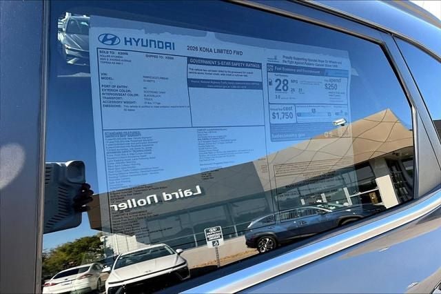 2026 Hyundai Kona Limited
