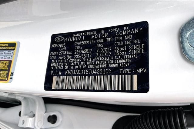 2026 Hyundai Tucson Hybrid Blue