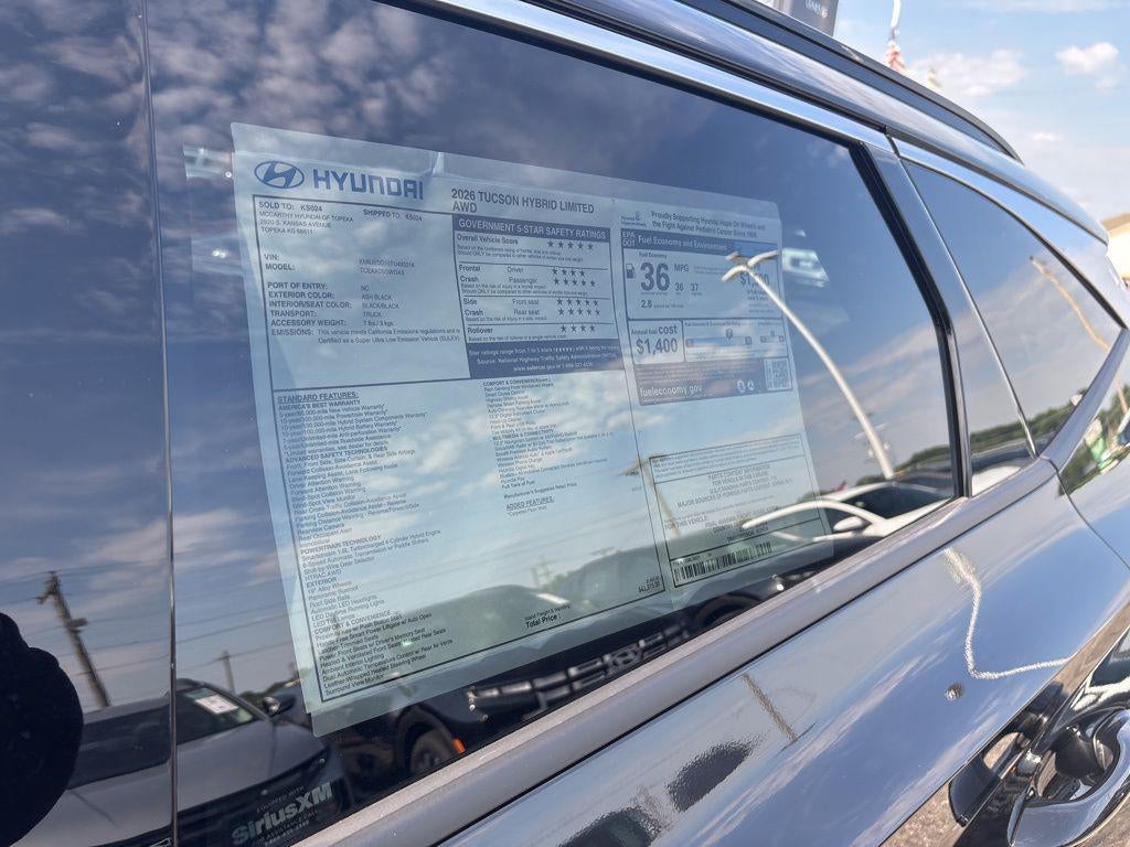 2026 Hyundai Tucson Hybrid Limited