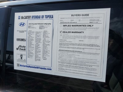 2023 Hyundai Palisade Calligraphy