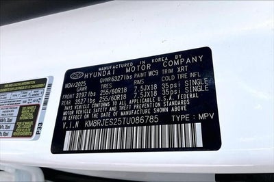 2026 Hyundai Palisade XRT Pro