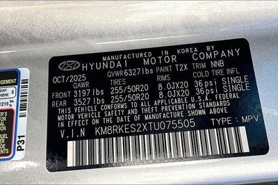 2026 Hyundai Palisade Limited AWD