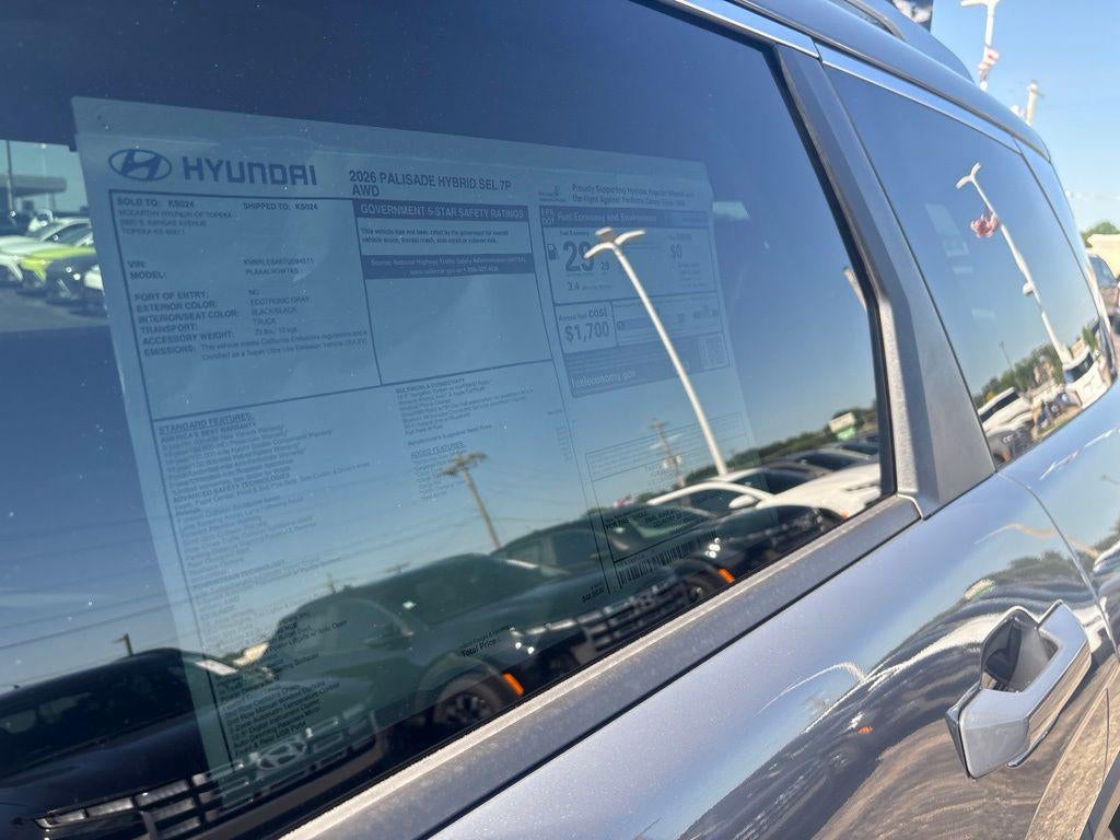 2026 Hyundai Palisade Hybrid SEL 7P