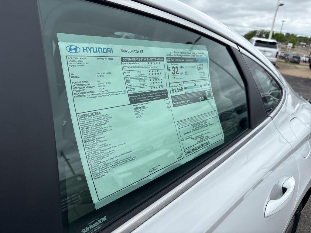 2026 Hyundai Sonata SE