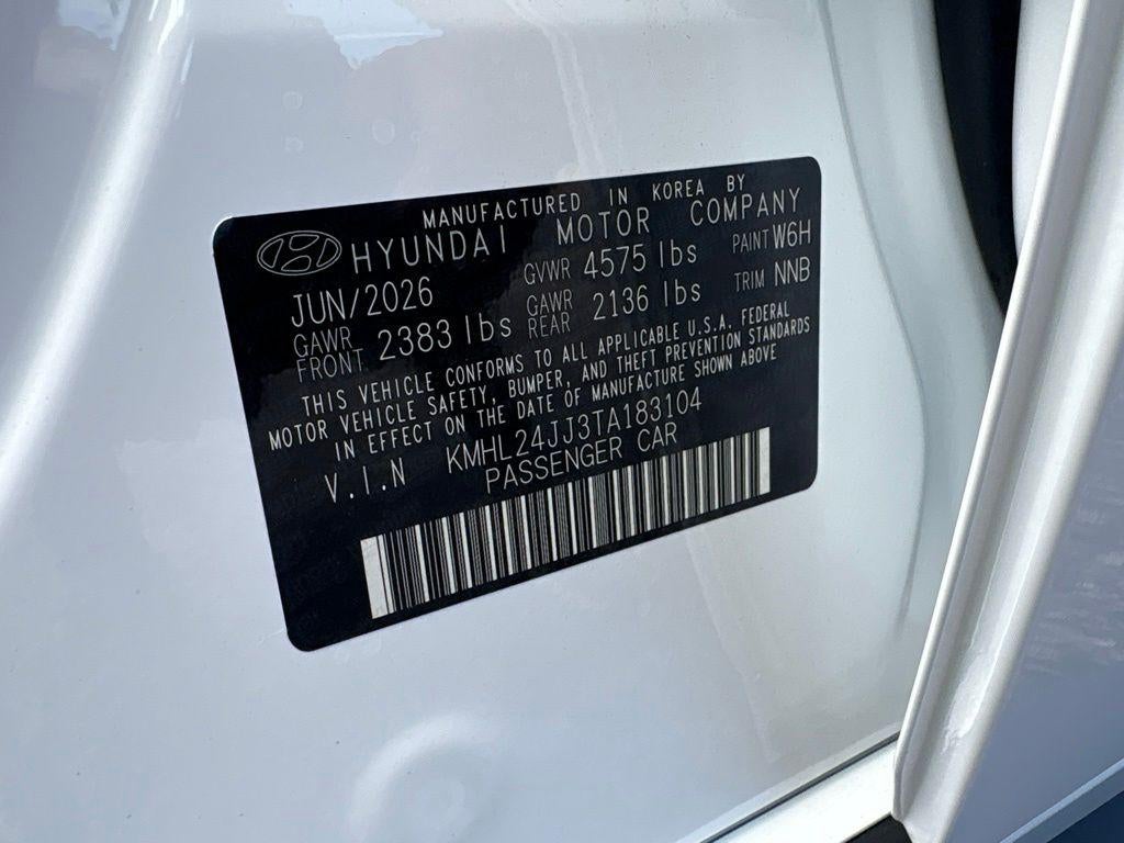 2026 Hyundai Sonata Hybrid Blue