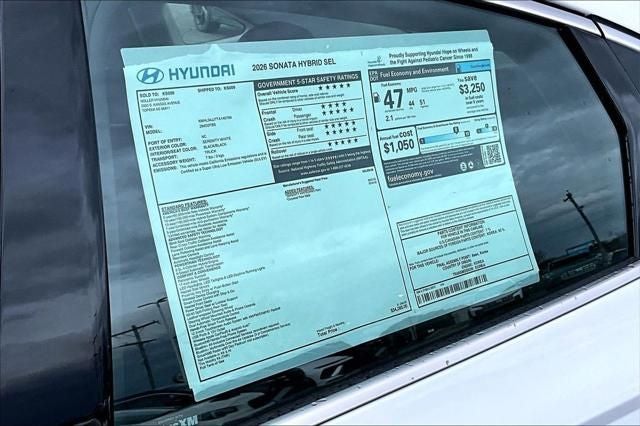 2026 Hyundai Sonata Hybrid SEL