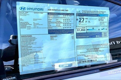 2026 Hyundai Sonata N Line