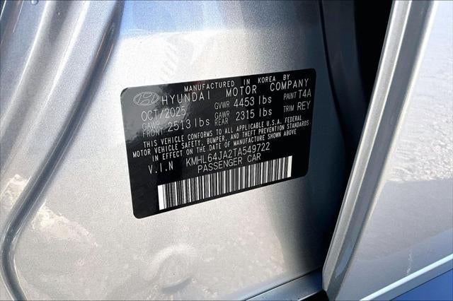 2026 Hyundai Sonata SEL Sport