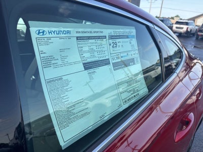 2026 Hyundai Sonata SEL Sport