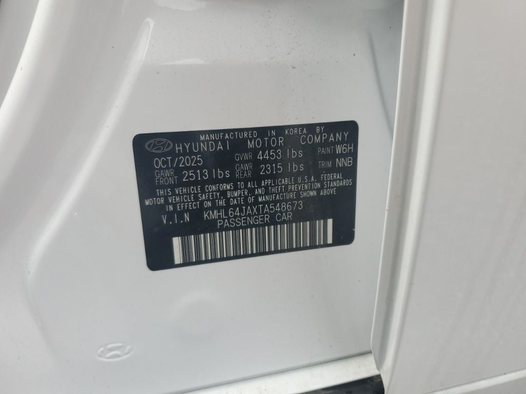 2026 Hyundai Sonata SEL Sport