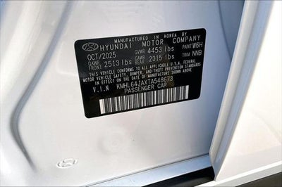 2026 Hyundai Sonata SEL Sport