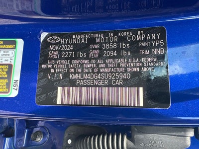 2025 Hyundai Elantra SEL Sport