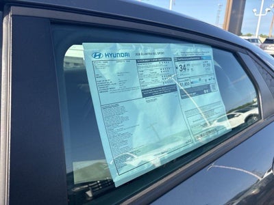 2026 Hyundai Elantra SEL Sport