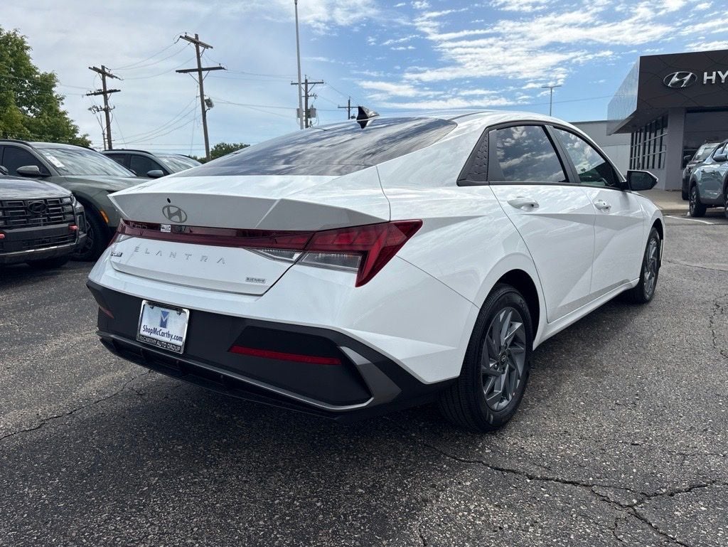 2026 Hyundai Elantra Hybrid Blue