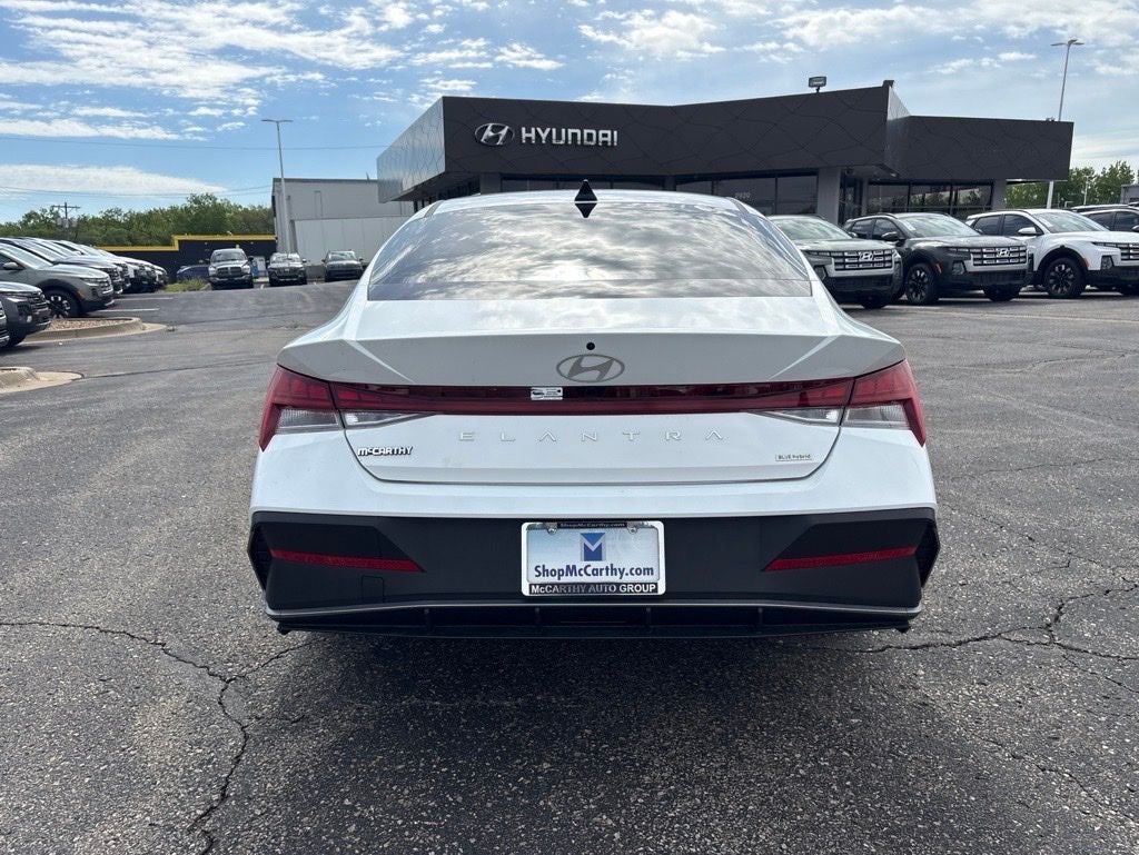 2026 Hyundai Elantra Hybrid Blue