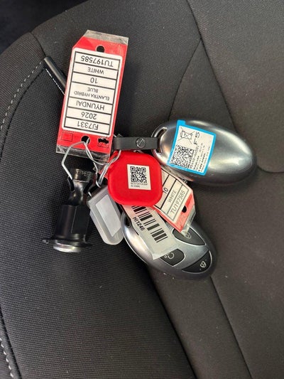 2026 Hyundai Elantra Hybrid Blue