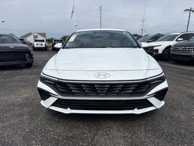 2026 Hyundai Elantra Hybrid Blue