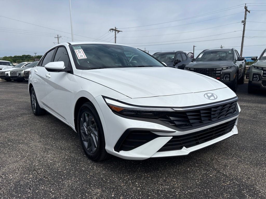 2026 Hyundai Elantra Hybrid Blue