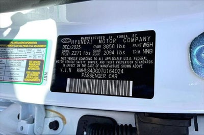 2026 Hyundai Elantra SEL Sport Premium