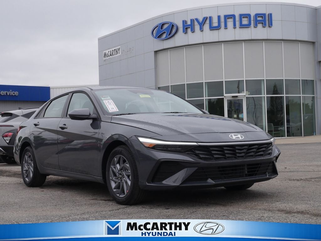 2026 Hyundai Elantra Hybrid Blue