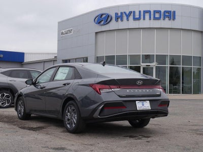 2026 Hyundai Elantra Hybrid Blue