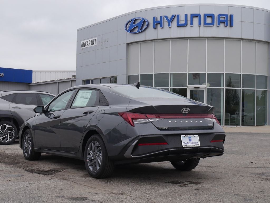 2026 Hyundai Elantra Hybrid Blue