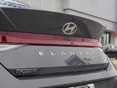 2026 Hyundai Elantra Hybrid Blue