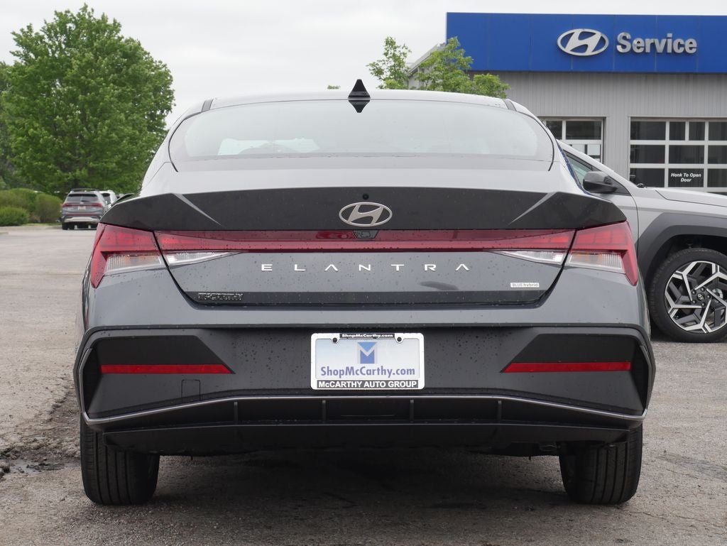 2026 Hyundai Elantra Hybrid Blue