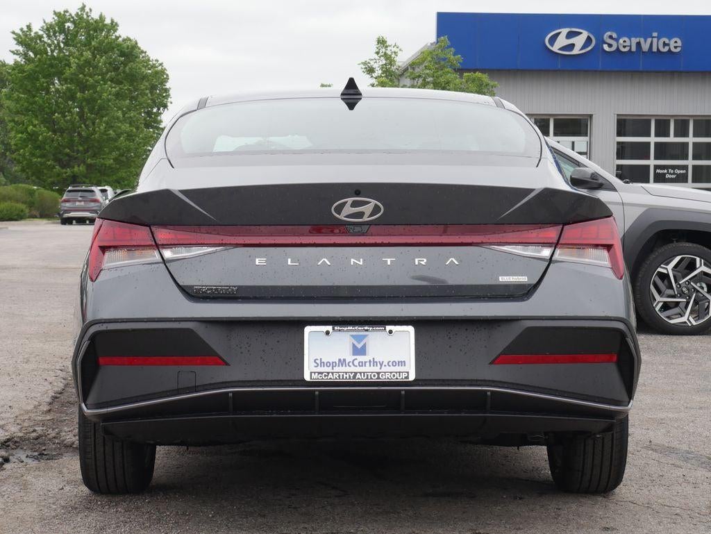 2026 Hyundai Elantra Hybrid Blue