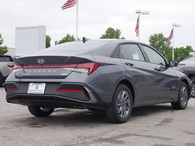2026 Hyundai Elantra Hybrid Blue