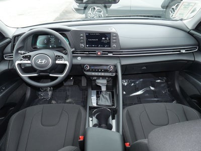 2026 Hyundai Elantra Hybrid Blue