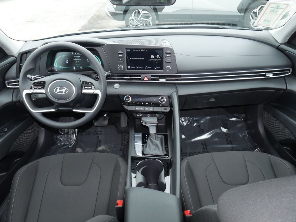 2026 Hyundai Elantra Hybrid Blue