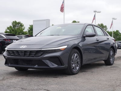 2026 Hyundai Elantra Hybrid Blue