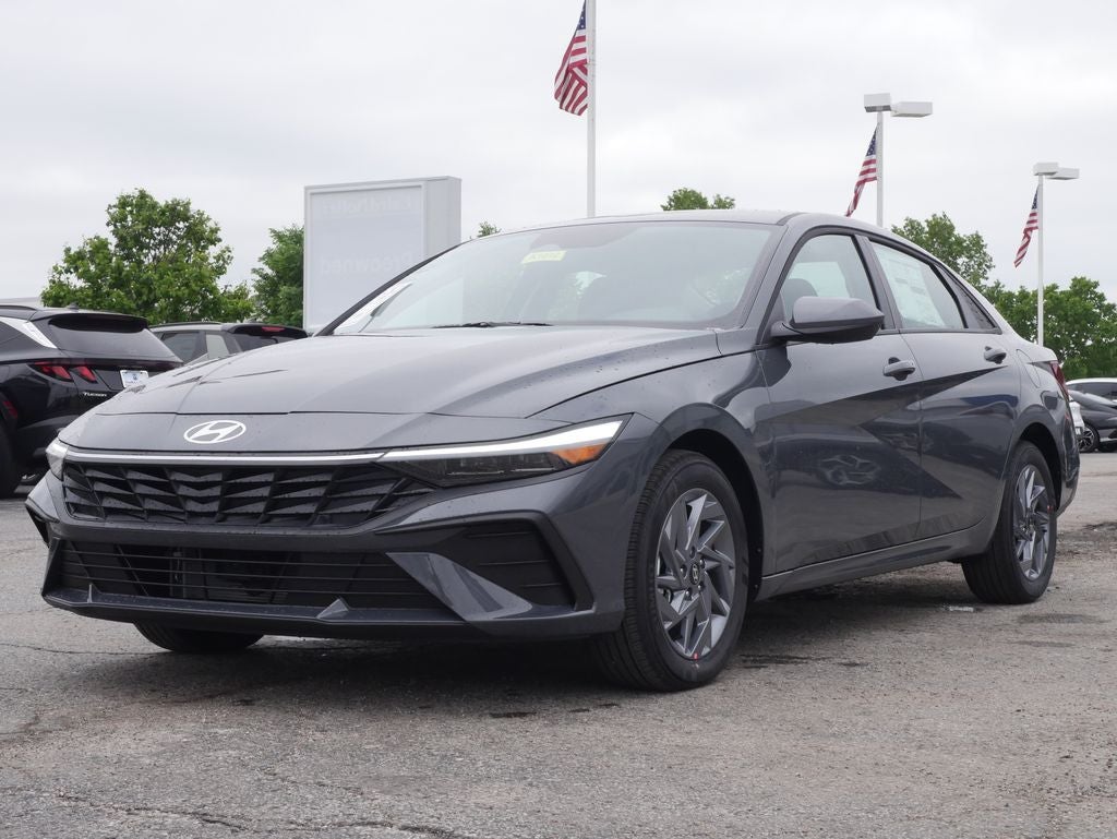 2026 Hyundai Elantra Hybrid Blue
