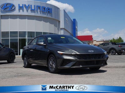 2026 Hyundai Elantra Hybrid Blue