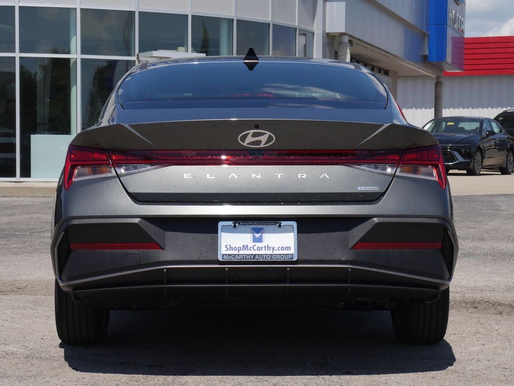 2026 Hyundai Elantra Hybrid Blue