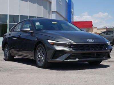 2026 Hyundai Elantra Hybrid Blue