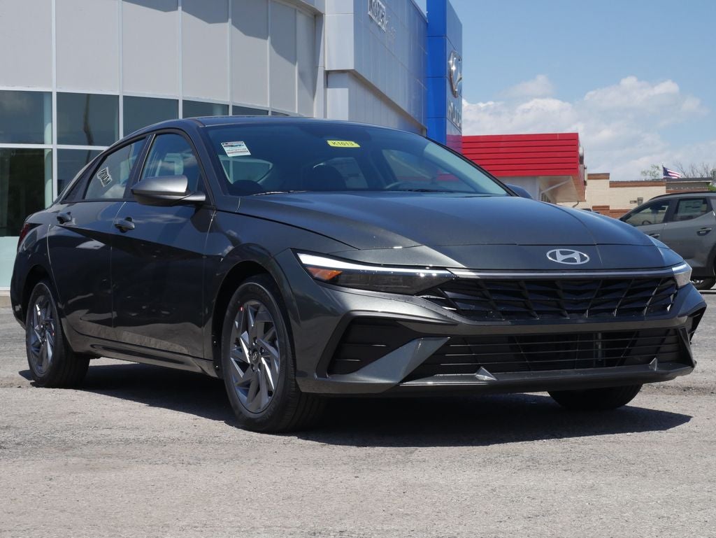 2026 Hyundai Elantra Hybrid Blue
