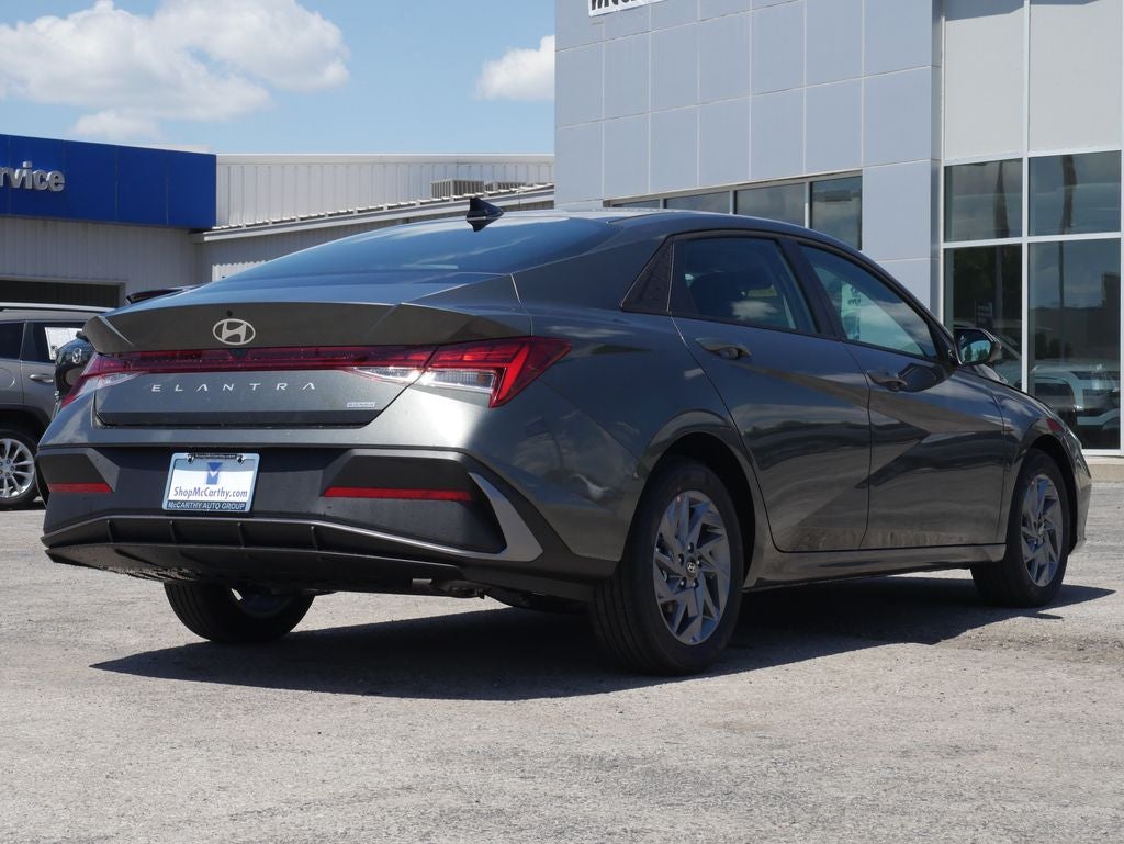 2026 Hyundai Elantra Hybrid Blue