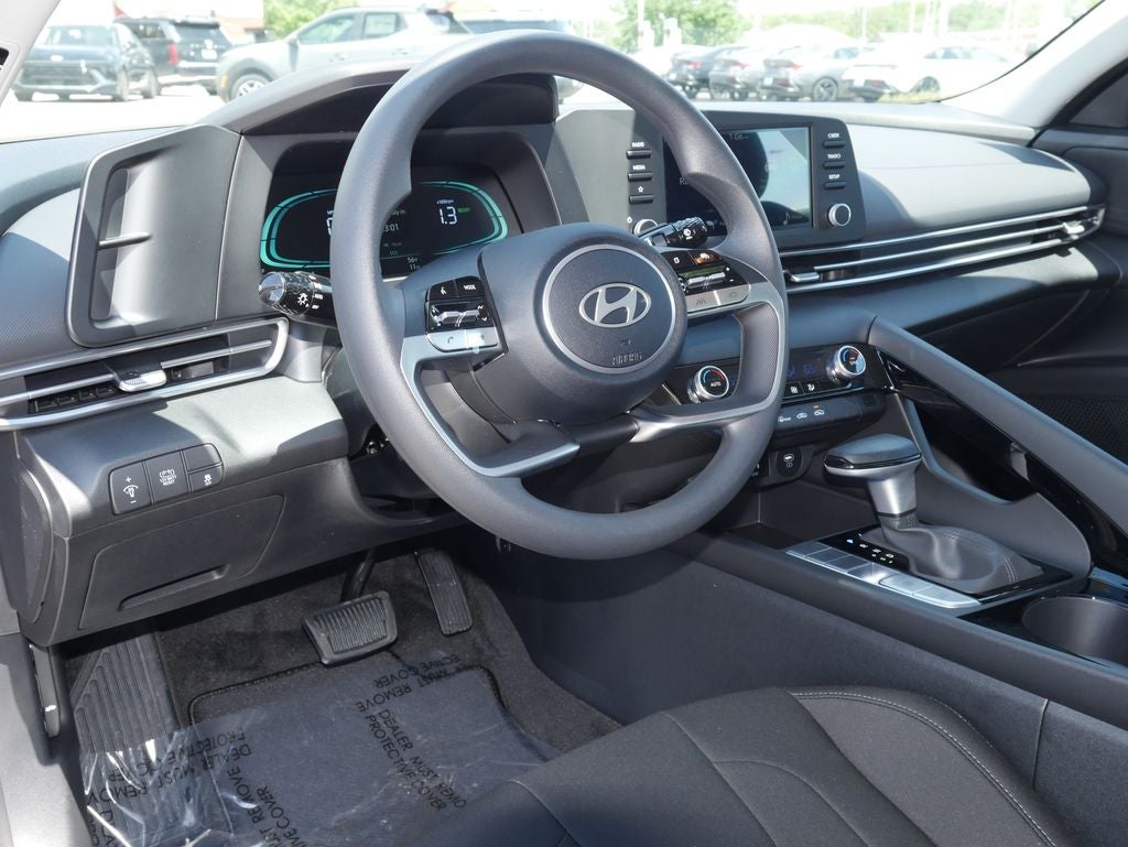 2026 Hyundai Elantra Hybrid Blue
